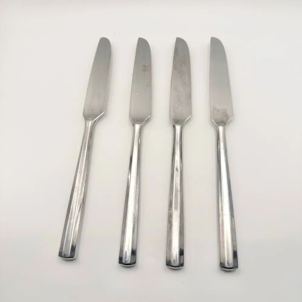 Stanley Roberts Korea SRBYOR Set of 4 French Solid Knives Replacement Flatware